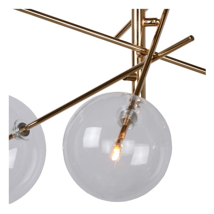 Lucide ALARA - Suspension - Ø 72 cm - LED - G4 - 6x1,5W 2700K - Or