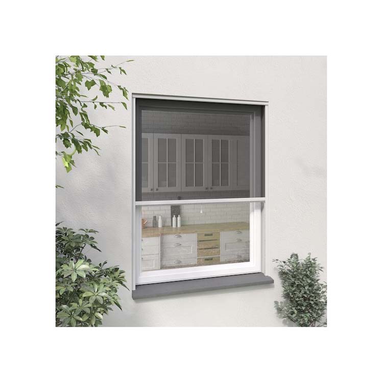 Moustiquaire enroulable verticale blanc Fiona L 1000 x H 1600 recoup