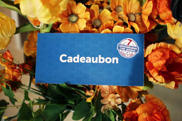 Cadeaubon 275 euro