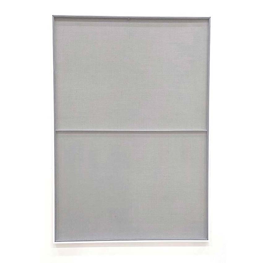 Moustiquaire blanc pour fenêtre budget 1300 x 1200mm avec brosse à clipser