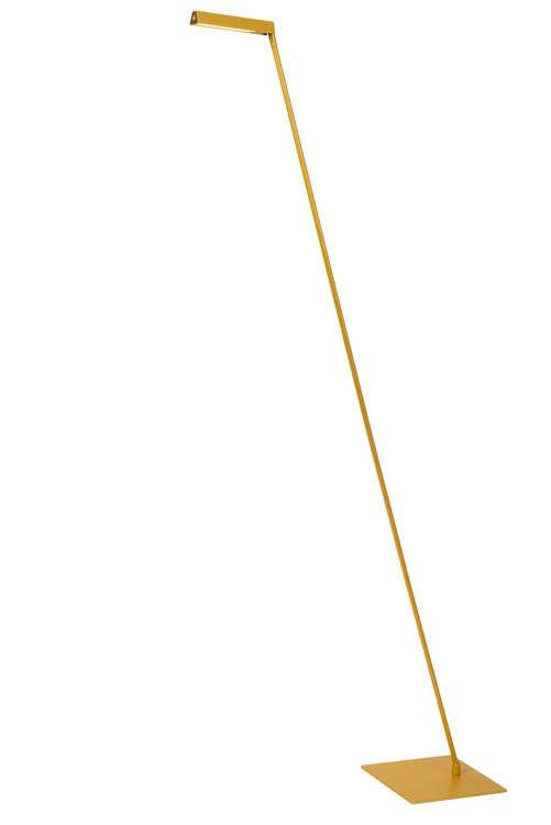 Lucide LAVALE - Lampadaire / lampe de lecture - LED Dim. - 1x3W 2700K - Jaune Ocre