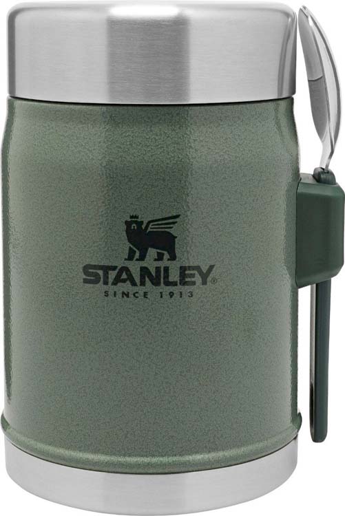 Stanley legendary food jar + spork 0.4l green