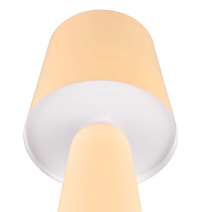 Tafellamp - pastelroze - E27 - excl lamp - Ø 16 cm - hoogte 40 cm