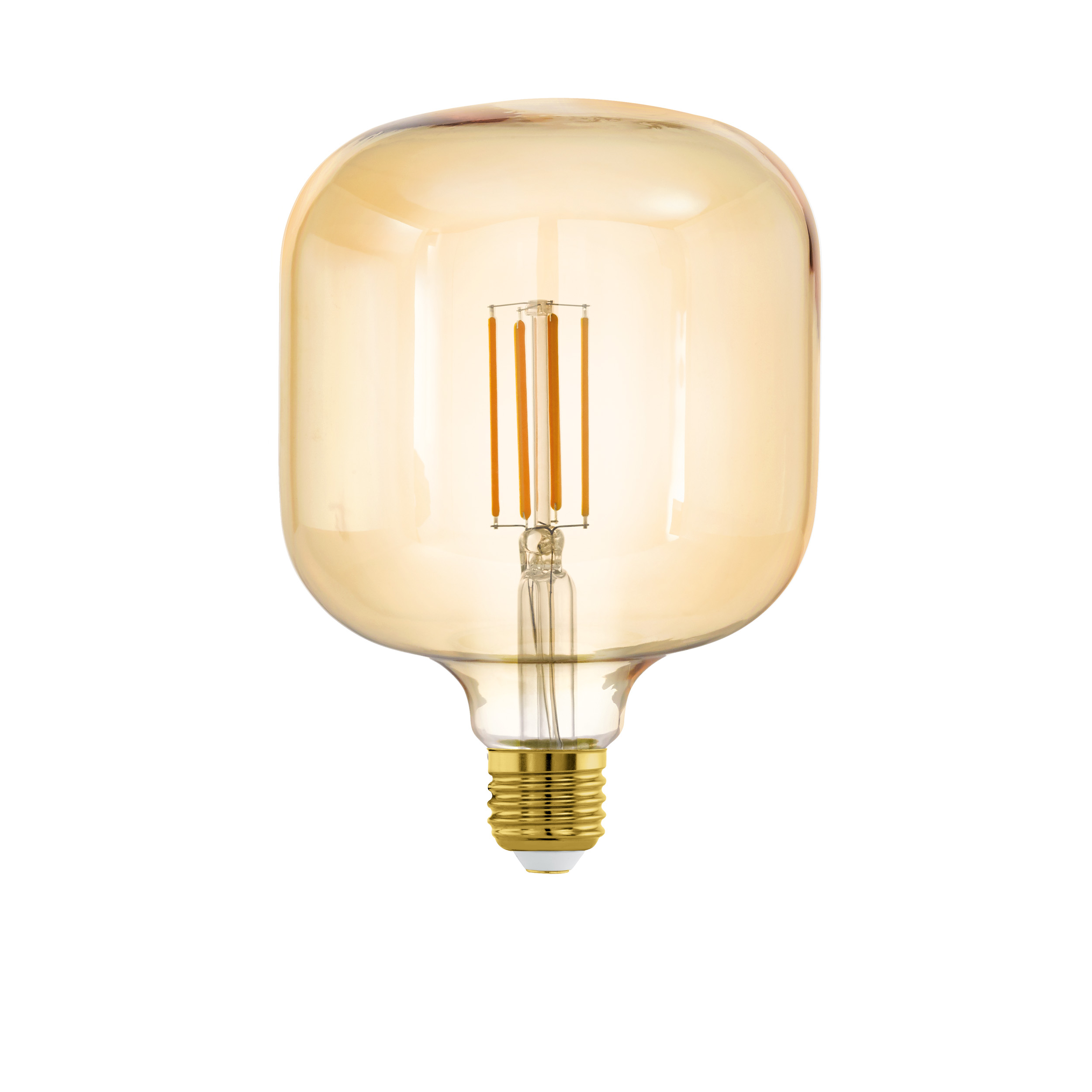 LED Lamp E27 T125 4W 2200K amber