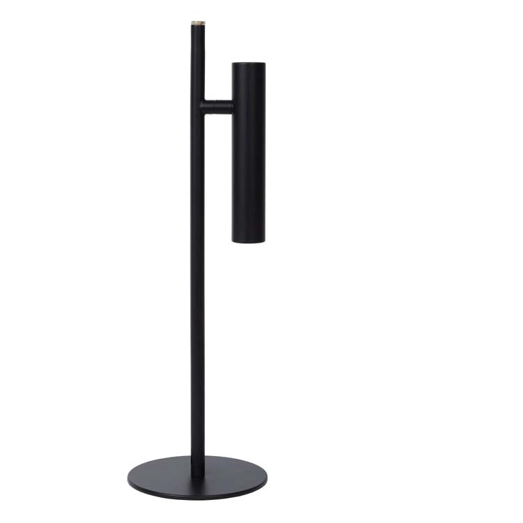 Lucide PHILON - Lampe de table - Ø 13 cm - LED Dim - 4,5W 3000K - Noir