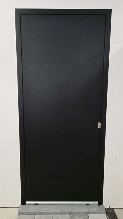 Porte extérieure alu Evora anthra L 960X2180 mm