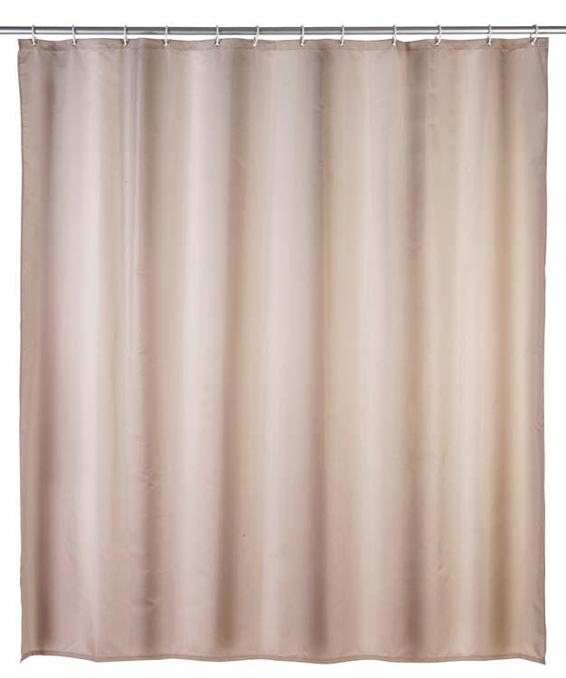 Rideau de douche Wenko beige 180 x 200 cm