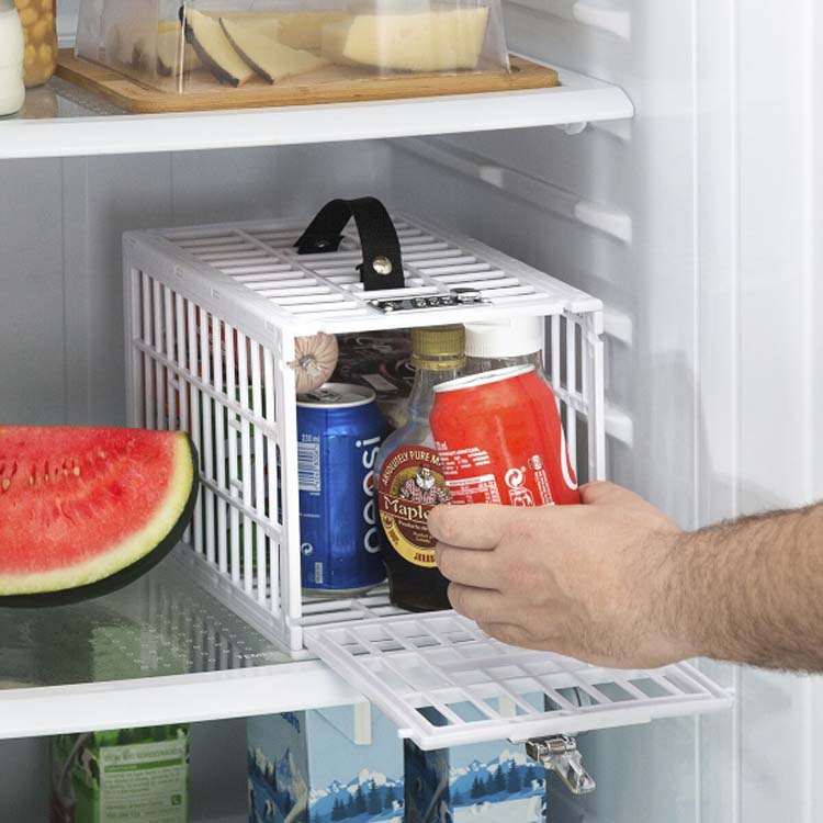 Cage de sécurité pour le réfrigérateur avec serrure à combinaison