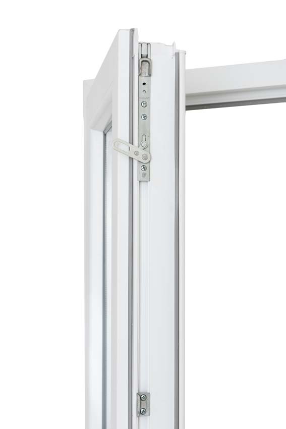 1 VL draaikiepraam pvc budget Stabilotec antr/wit mat glas links MW