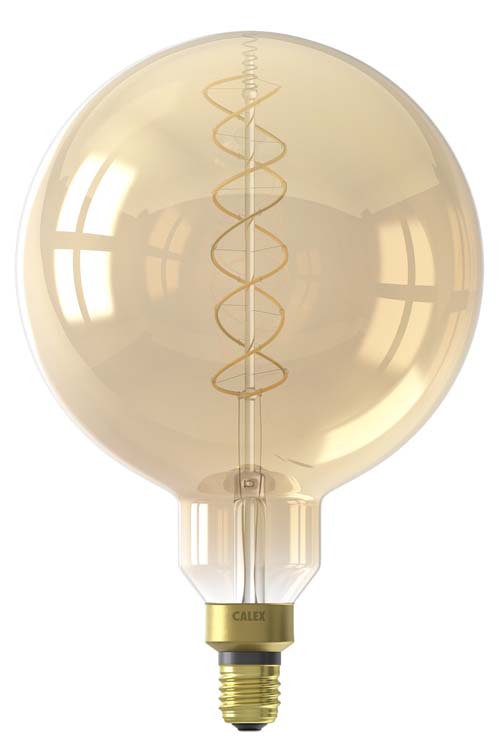 Lampe led Globe Gold E27 Ø 20 cm 200 lumen 2100K