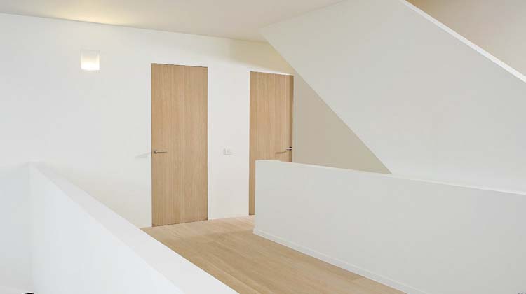 Binnendeur Xinnix X40 Kit + deurblad eik fineer planken 83x201.5cm