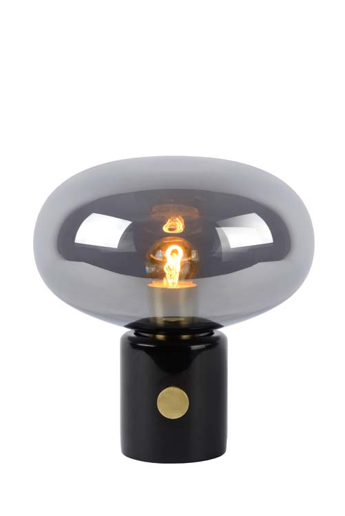 Tafellamp ovaal - Ø 23 cm - E27 - Fumé