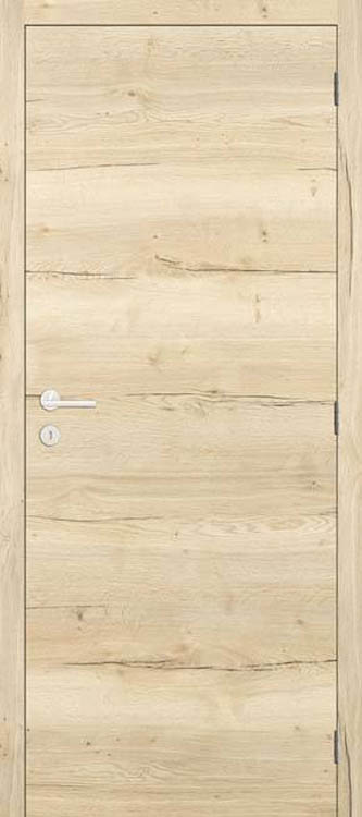 Binnendeur Compleet Prof 68x201.5cm Real Wood Hor 105-130mm Rechts