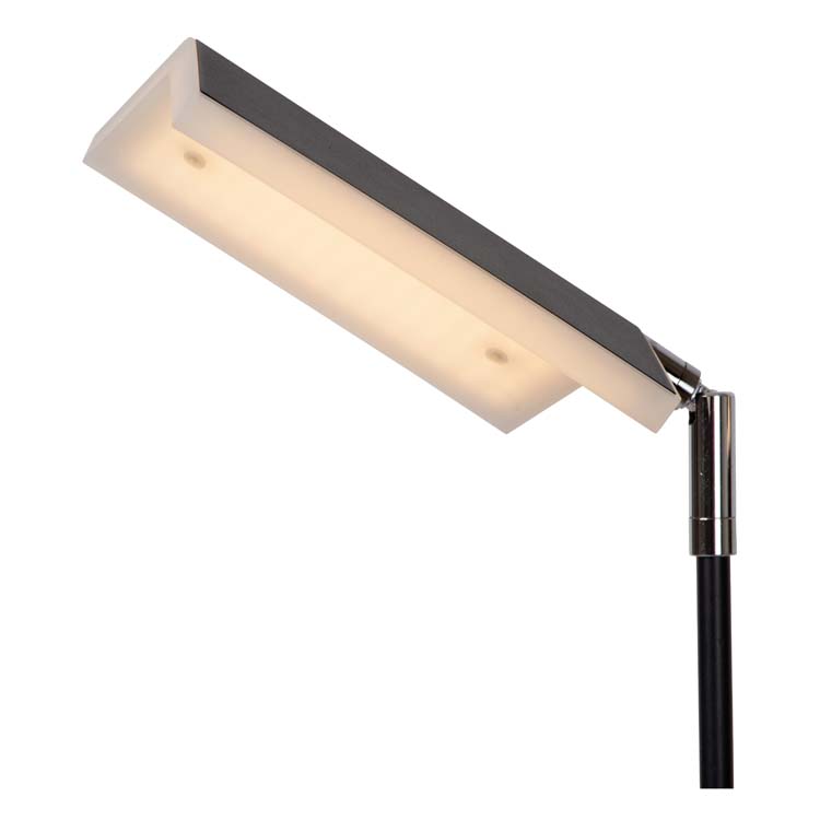 AARON - Lampadaire / lampe de lecture - LED Dim. - 1x12W 2700K/4000K - Noir