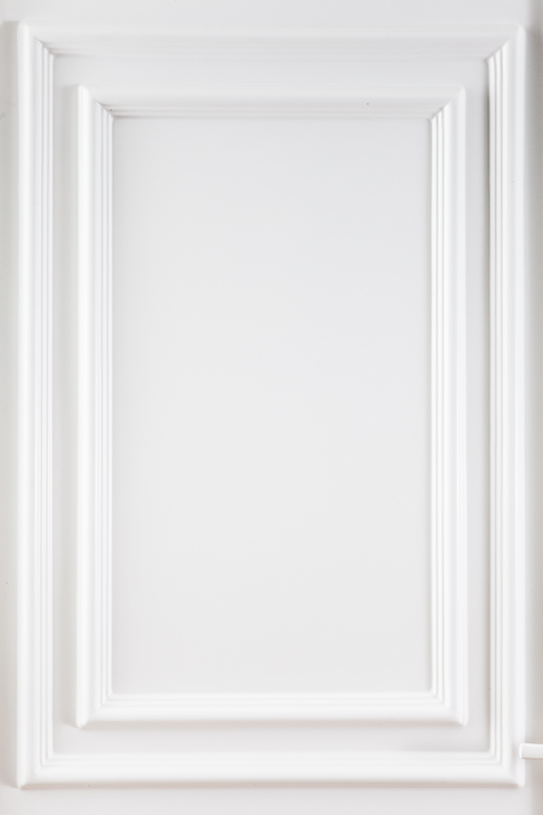 Porte extérieure pvc blanche/blanche classica D SUR MESURE