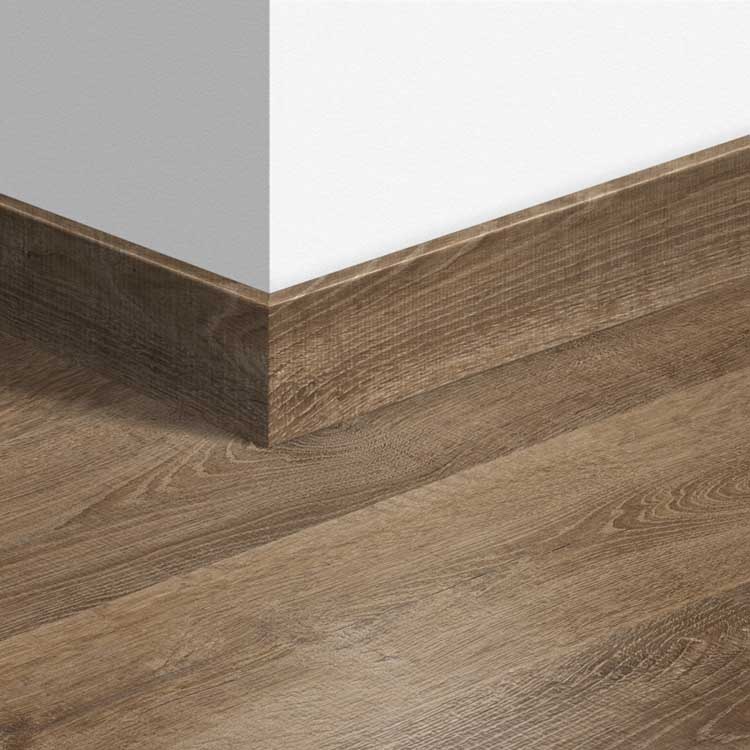 Plinthe parquet Quick-Step 14 x 77 x 2400 mm Chêne Riva marron