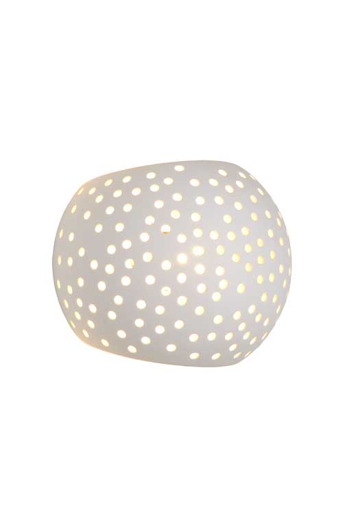 Lucide GIPSY - Wandlamp rond - G9 - Wit