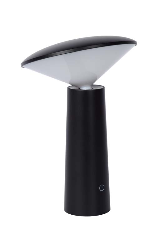 Lampe de table Extérieur - Ø 13,7 cm - LED Dim. - 1x4W 6500K - IP44 - Noir