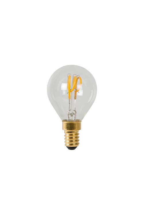 P45 - Ampoule filament - Ø 4,5 cm - LED Dim. - E14 - 1x3W 2700K - Transparent