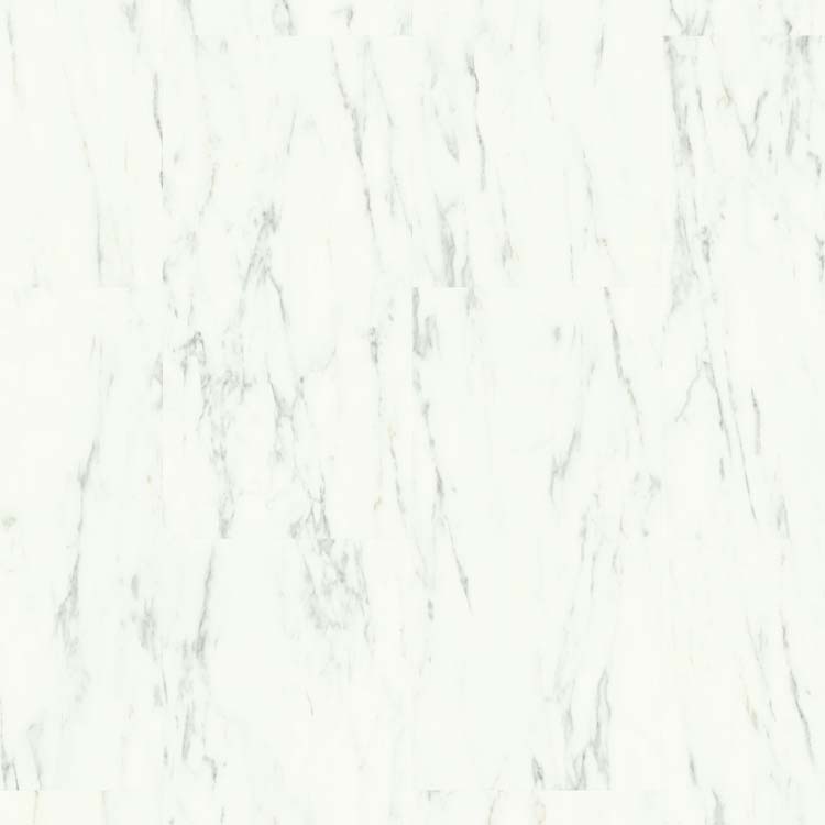 Vinyl Quick-step alpha vinyl tiles 4mm wit carrara-marmer