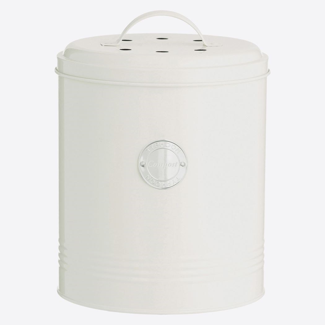 Poubelle de table blanc cassé Typhoon Otto 2.5 L