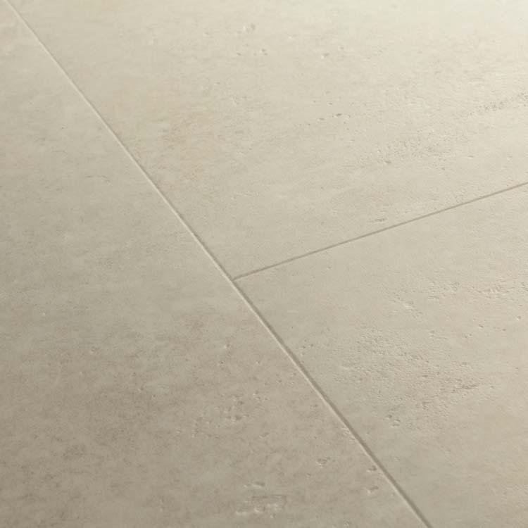 Vinyle Quick-step illume medium tiles 6mm béton tempête de sable beige