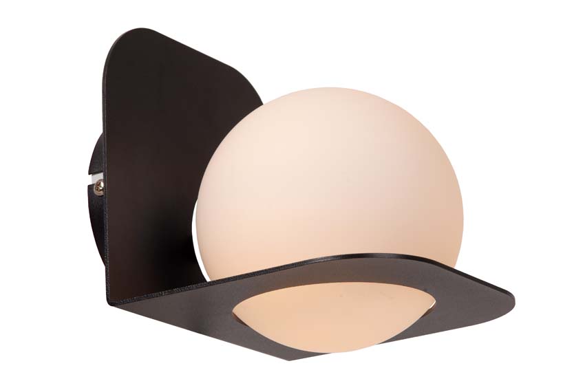 DAVY - Wandlamp Badkamer - 1xG9 - IP44 - Zwart