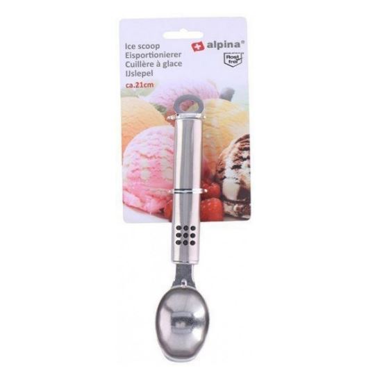 Cuillère à glace en acier inoxydable 21 cm