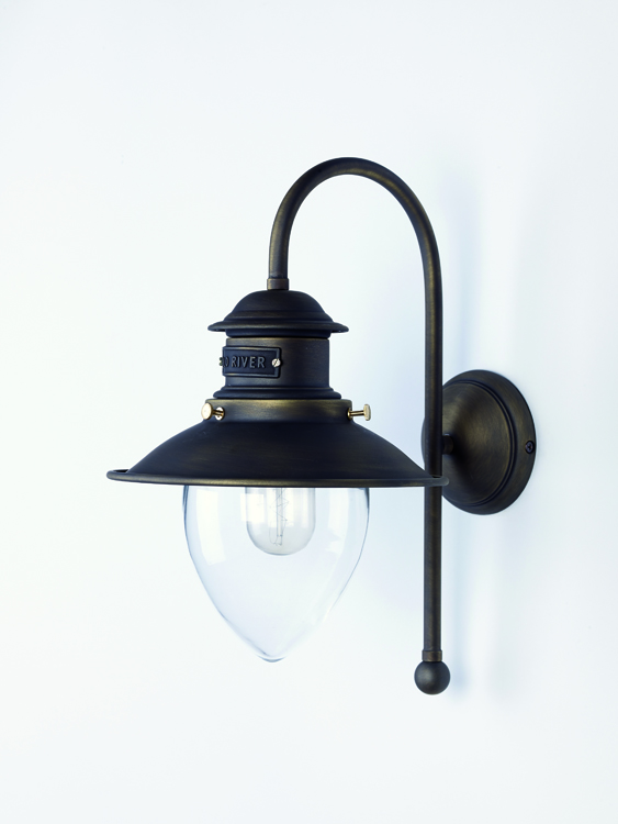 Lampe murale pour exterieur bronze