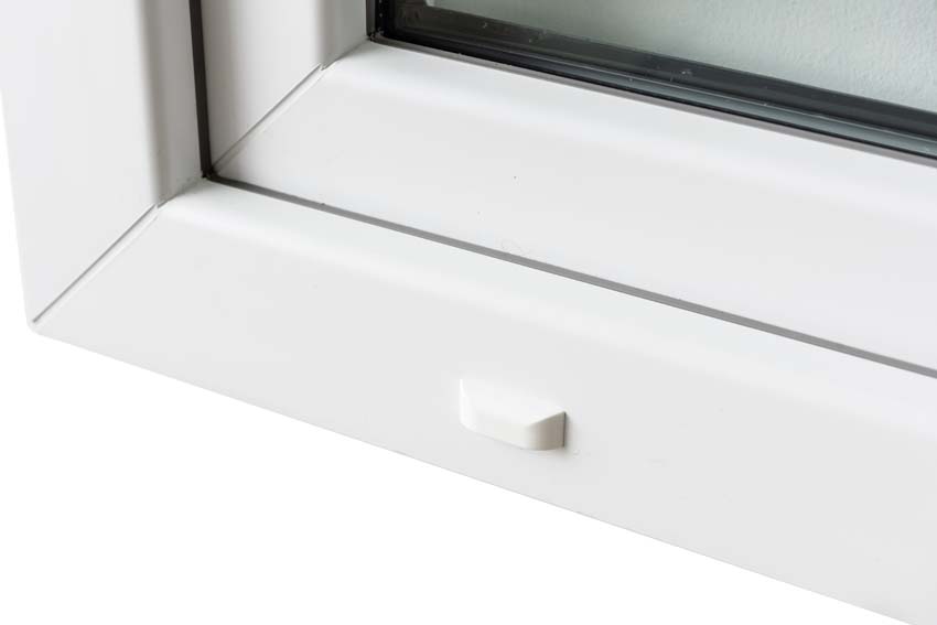 Kiepraam pvc budget Stabilotec antr/wit helder glas MW