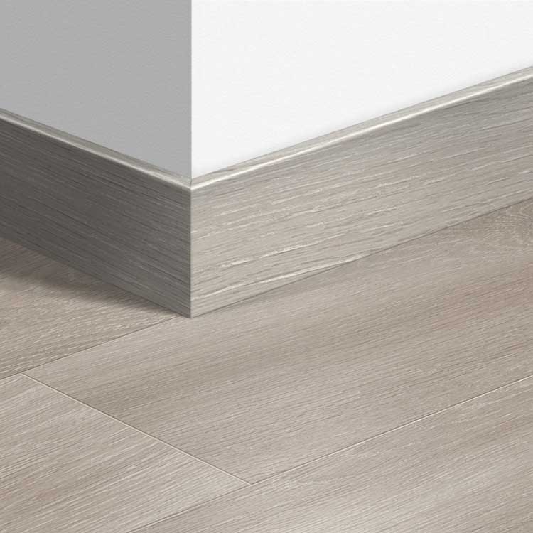 Plinthe parquet Largo Quick-Step 100x14x2400mm Chêne Long Island clair