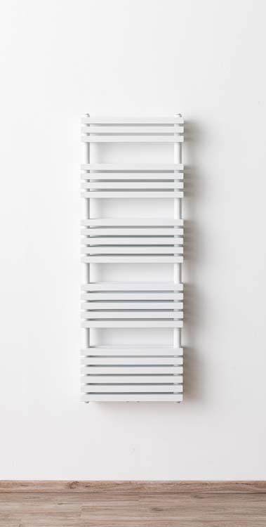 Radiateur sèche-serviette Dania double blanc 141 x 50 cm 1391 Watt