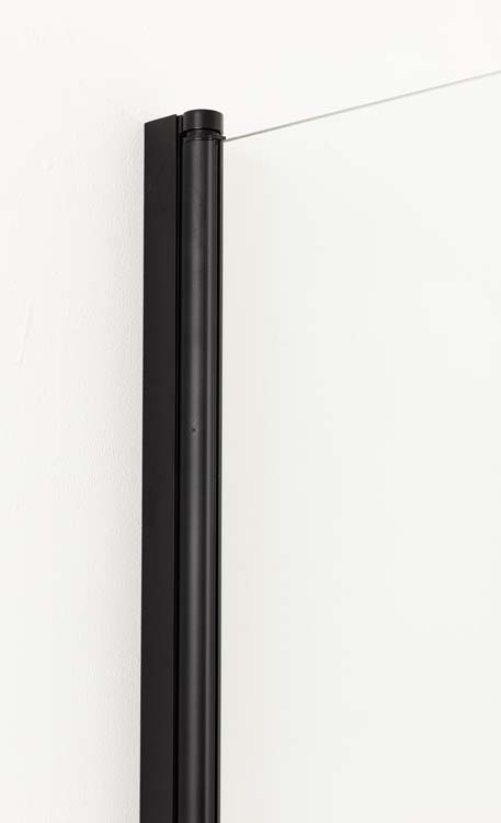 Badwand Asher 130 x 120 cm zwart