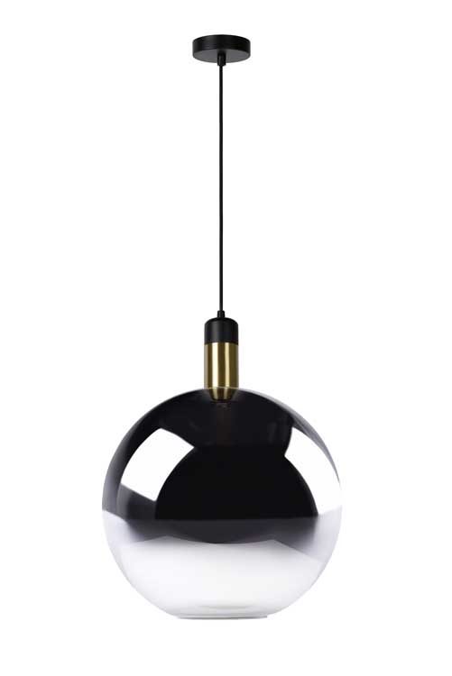 Lucide JULIUS - Hanglamp - Ø 40 cm - E27 - Fumé