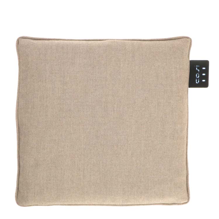 Coussin chauffant siège s solide naturel 40 x 40 cm