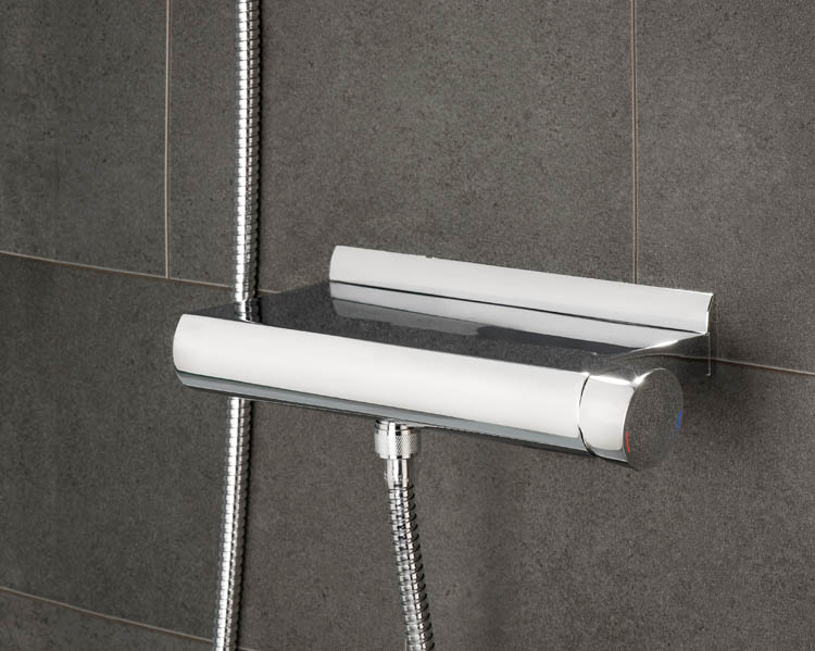 Robinet de douche met plancet Siebren chrome