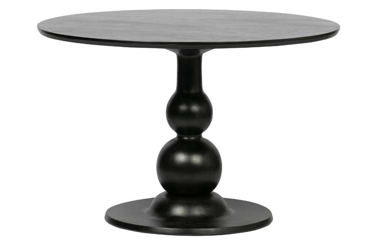 Blanco Table A Manger Ø120cm Mango Noir