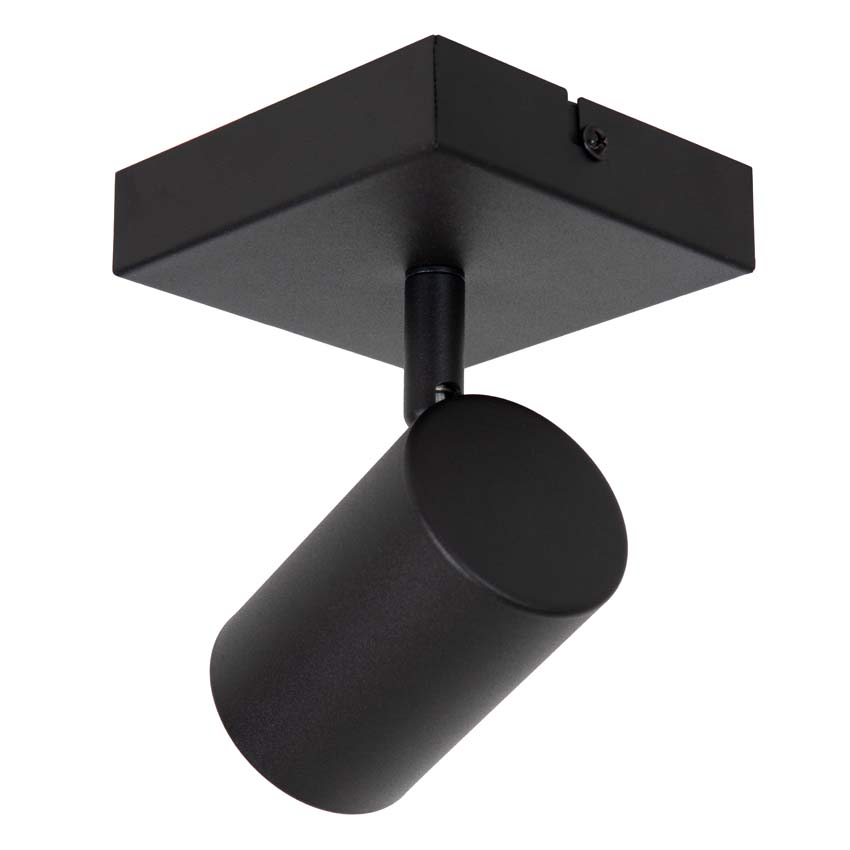 Lucide AMIGO - Wandspot / Wandlamp - 1xGU10 - Zwart