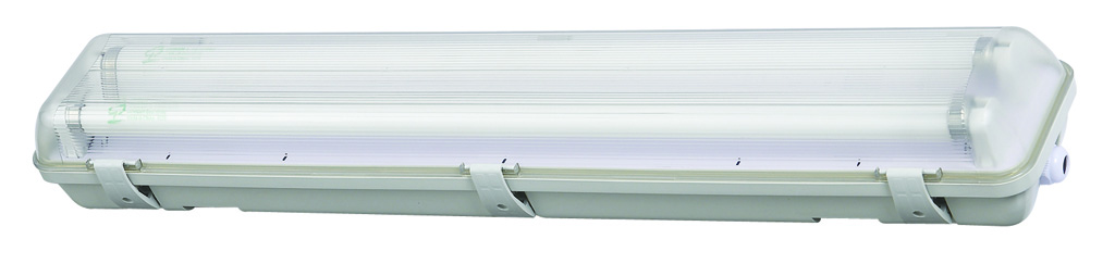 Waterdichte LED armatuur IP65 1500mm dubbel