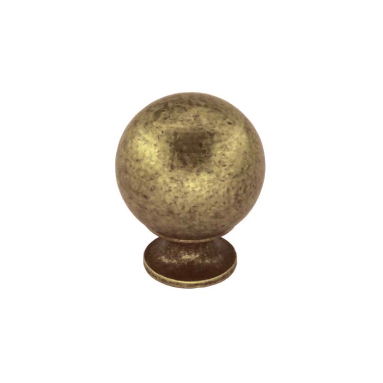 Tirant de meuble boule 725 . 18mm vieux jaune