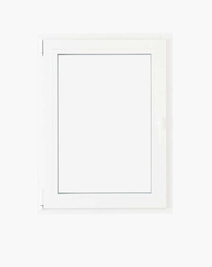 1-VAN Châssis oscillo-battant pvc Elegant blanc/bl B750xH1000 mm G