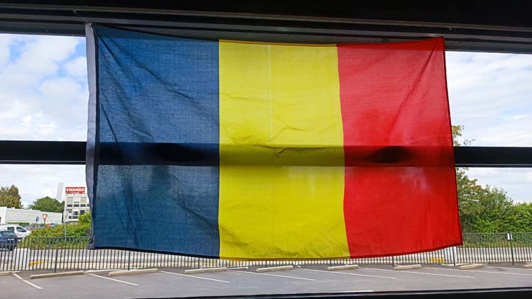 EK 2024 Belgique drapeau belge