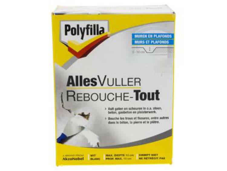 Polyfilla rebouche-tout poudre 750g blanc