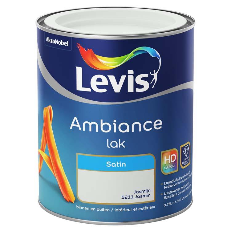 Levis verf Ambiance lak satin 750ml jasmijn