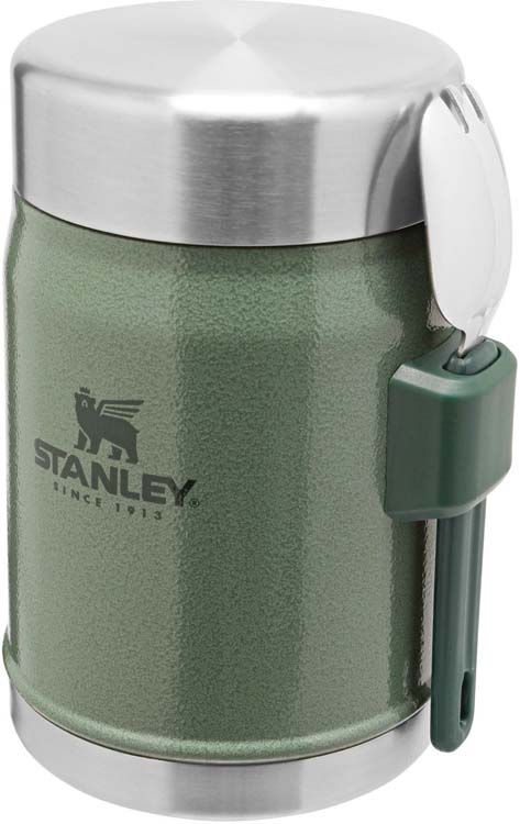 Stanley legendary food jar + spork 0.4l green