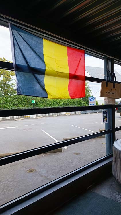 EK 2024 Belgique drapeau belge