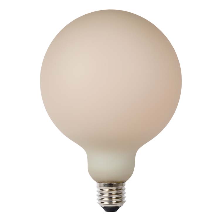 G125 - Ampoule filament - Ø 12,5 cm - LED Dim. - E27 - 1x8W 2700K - 3 StepDim - Opalin