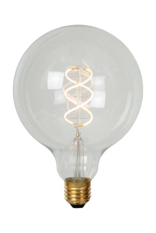 G125 - Filament lamp - Ø 12,5 cm - LED Dimb. - E27 - 1x5W 2700K - Transparant