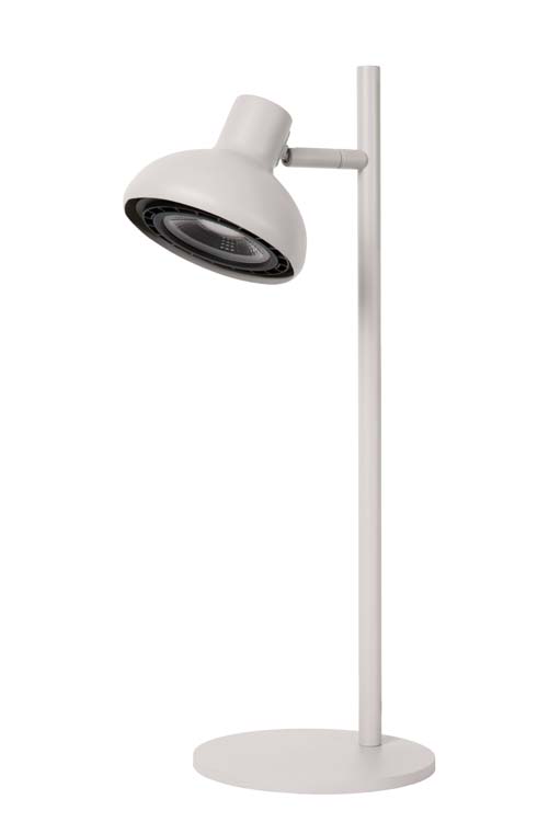 Lucide SENSAS - Lampe de table - Ø 18 cm - 1xES111 - Blanc