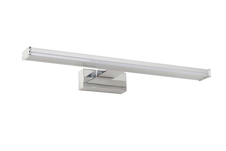 Miroir lumineux Salle de bains - LED - 1x12W 3000K - IP44 - Chrome Dépoli